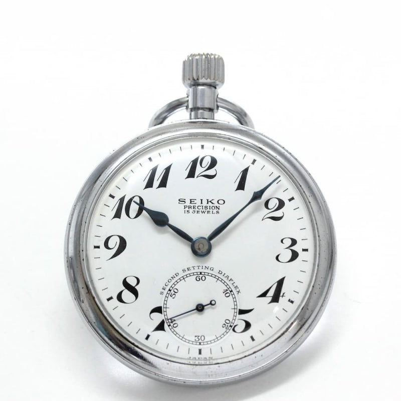 昭和の19セイコー鉄道時計/15石/ダイアフレックス/絶版時計/19seiko-1136
