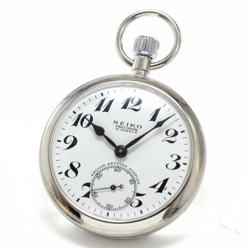 昭和の19セイコー鉄道時計/15石/ダイアフレックス/リサイクルウォッチ/19seiko-1137