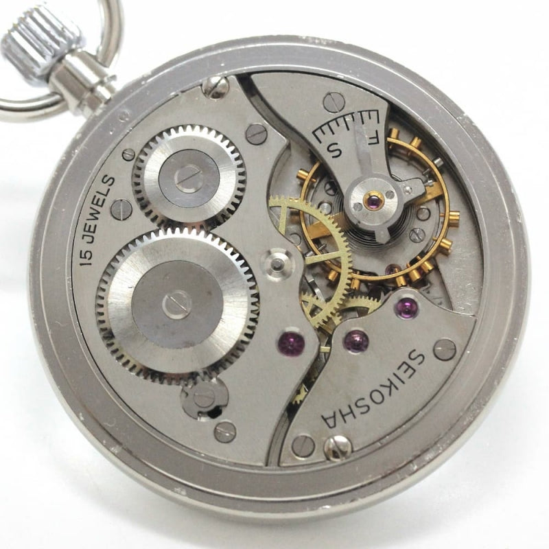 昭和の19セイコー鉄道時計/15石/ダイアフレックス/リサイクルウォッチ/19seiko-1137