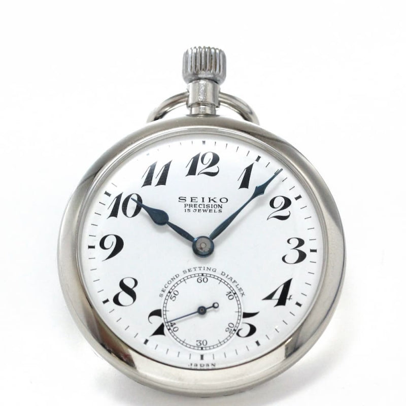 昭和の19セイコー鉄道時計/15石/ダイアフレックス/リサイクルウォッチ/19seiko-1138