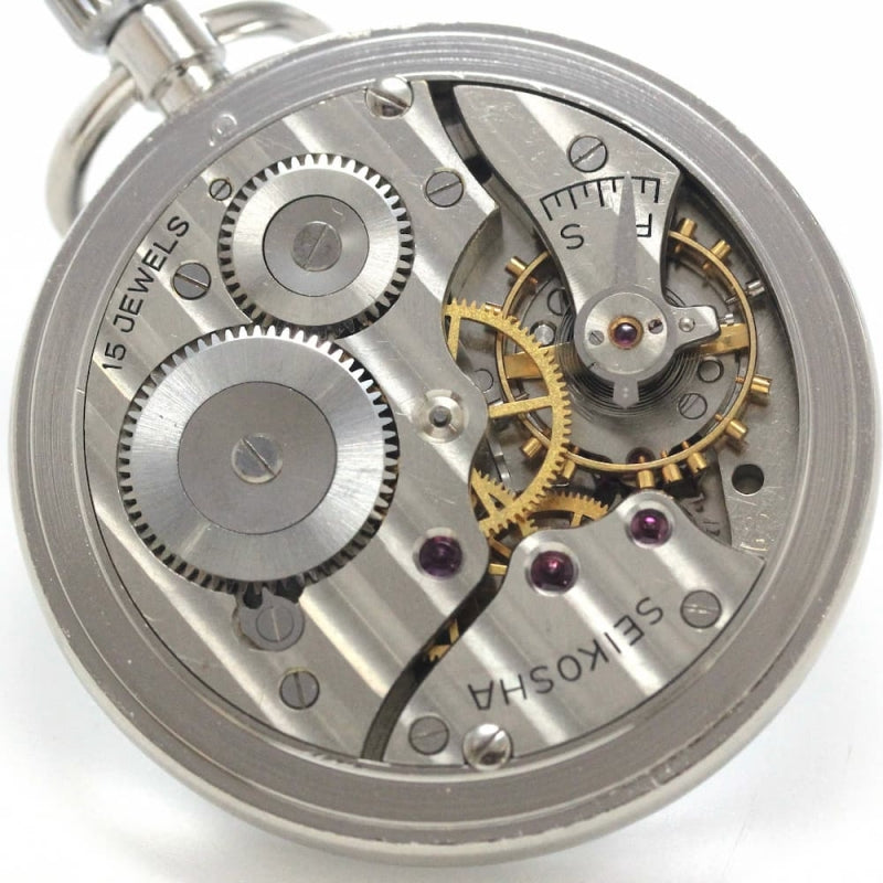 昭和の19セイコー鉄道時計/15石/ダイアフレックス/リサイクルウォッチ/19seiko-1138