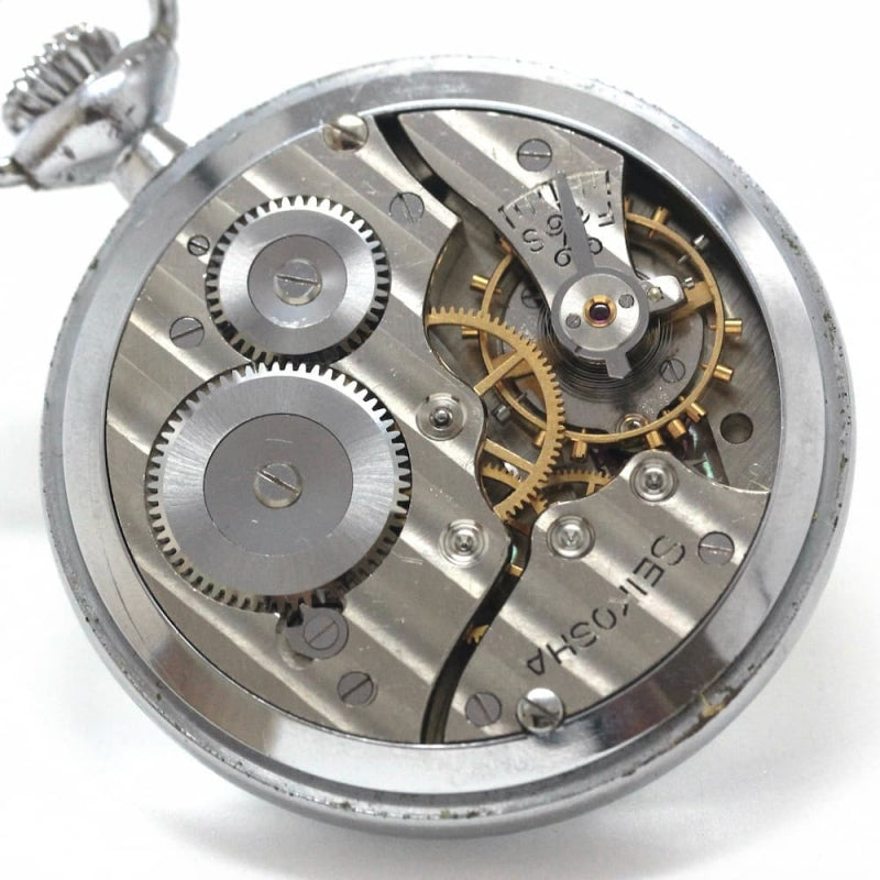 昭和34年の19セイコー鉄道時計/7石/ダイアフレックス/19seiko-1139