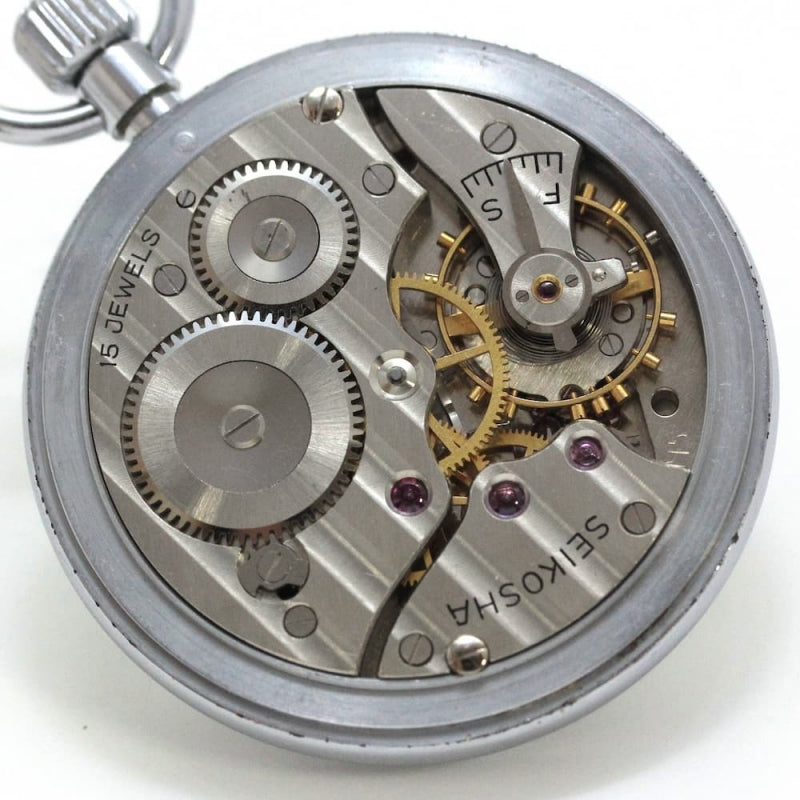 昭和の19セイコー鉄道時計/15石/ダイアフレックス/絶版時計/19seiko-1141