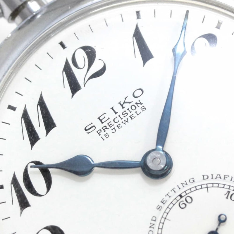 昭和の19セイコー鉄道時計/15石/ダイアフレックス/絶版時計/19seiko-1141