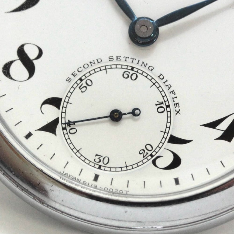 昭和の19セイコー鉄道時計/15石/ダイアフレックス/絶版時計/19seiko-1141