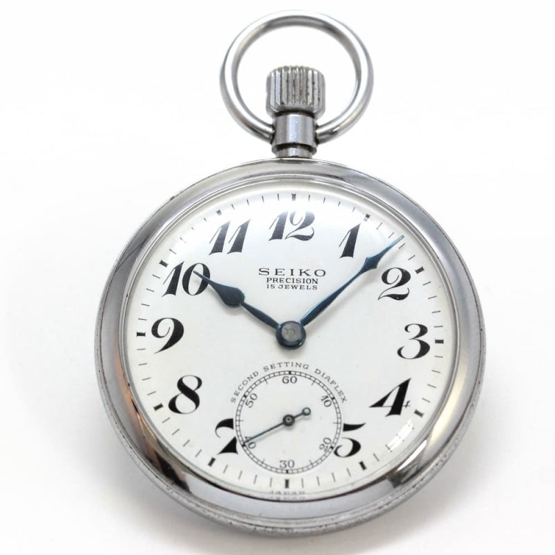 昭和の19セイコー鉄道時計/15石/ダイアフレックス/絶版時計/19seiko-1148