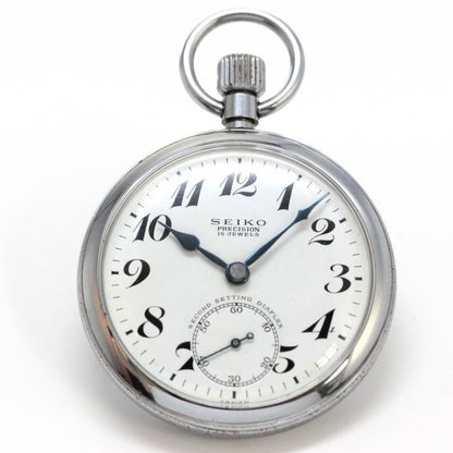 昭和の19セイコー鉄道時計/15石/ダイアフレックス/絶版時計/19seiko-1148