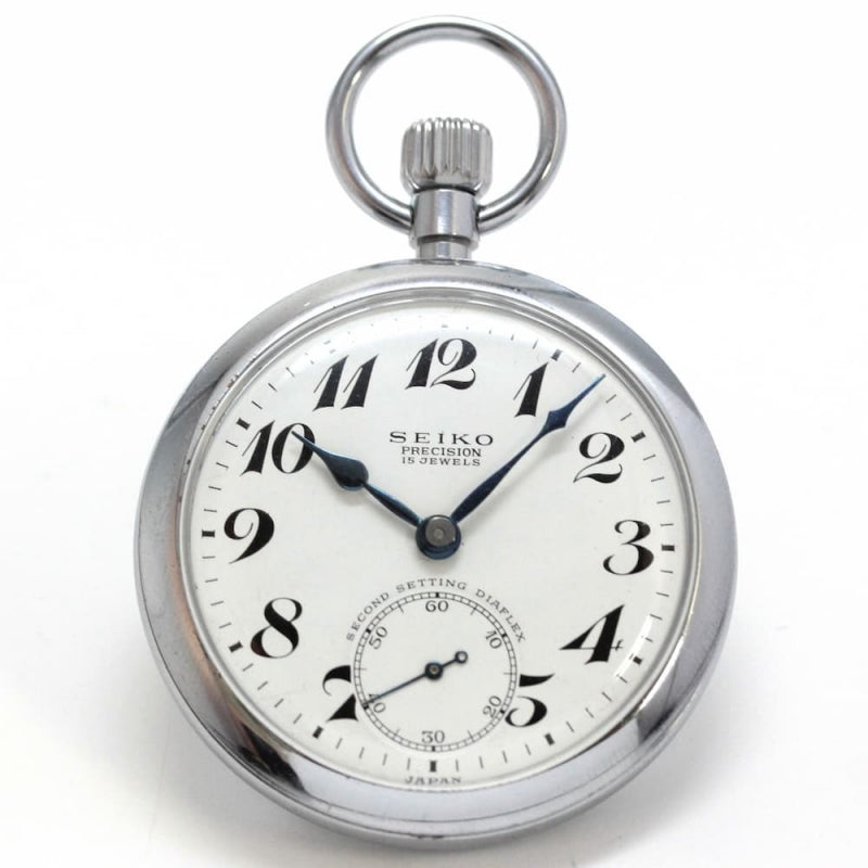 昭和の19セイコー鉄道時計/15石/ダイアフレックス/絶版時計/19seiko-1149