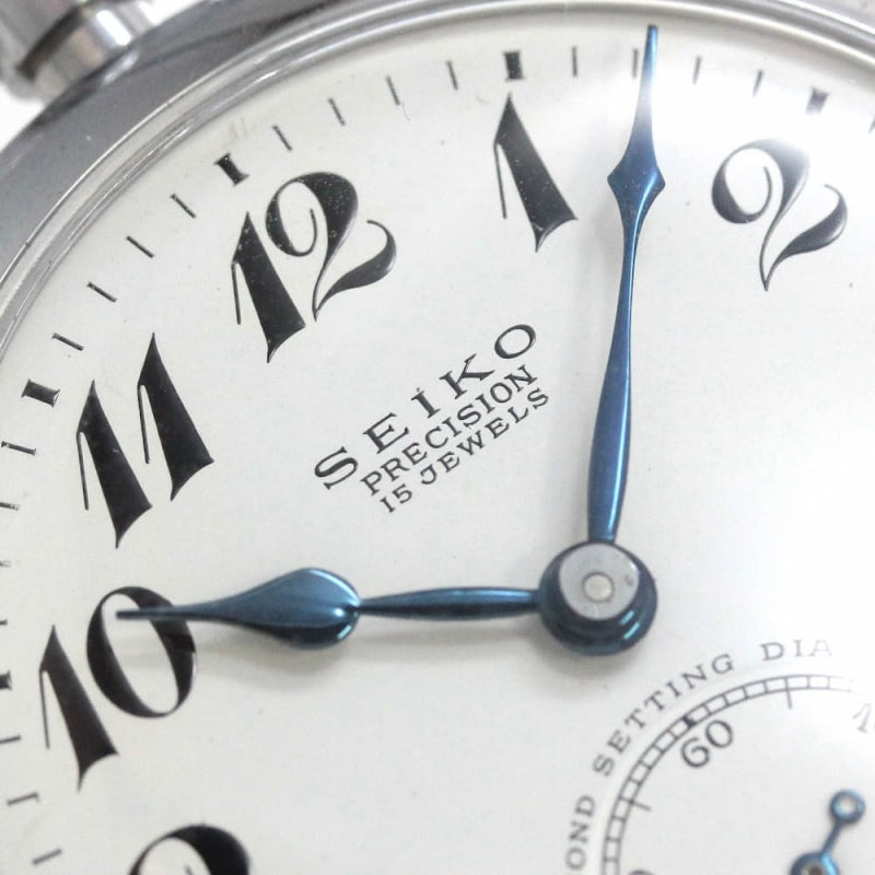 昭和の19セイコー鉄道時計/15石/ダイアフレックス/絶版時計/19seiko-1149