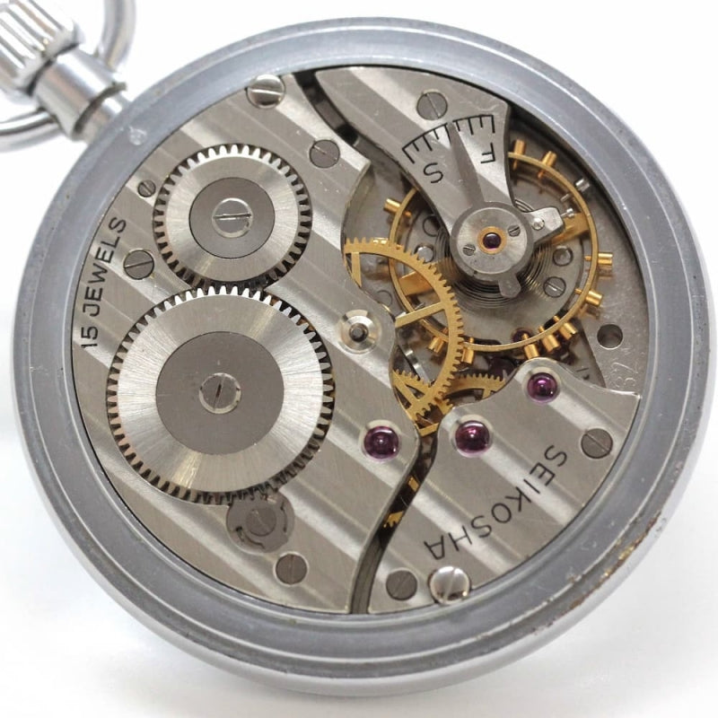 昭和の19セイコー鉄道時計/15石/ダイアフレックス/絶版時計/19seiko-1158