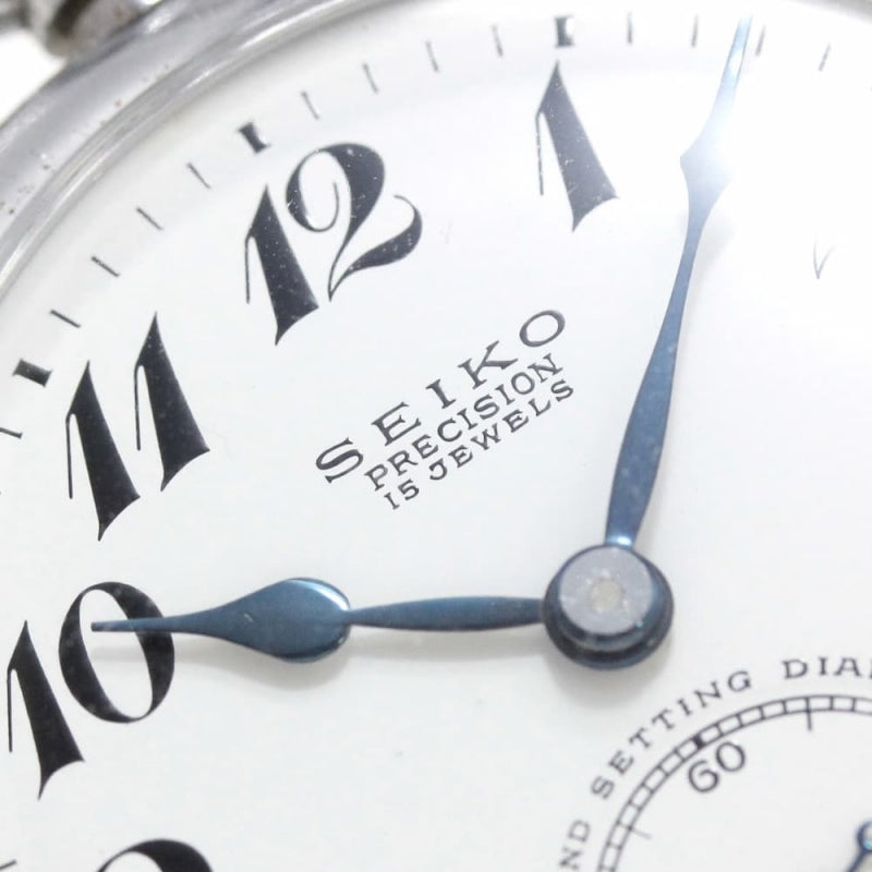 昭和の19セイコー鉄道時計/15石/ダイアフレックス/絶版時計/19seiko-1158