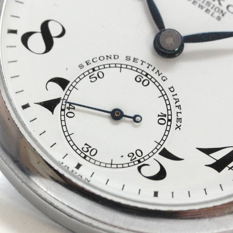 昭和の19セイコー鉄道時計/15石/ダイアフレックス/絶版時計/19seiko-1158