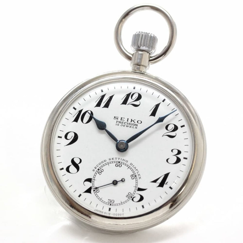 昭和の19セイコー鉄道時計/15石/ダイアフレックス/リサイクルウォッチ/19seiko-1160