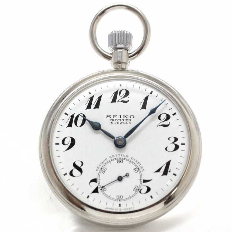 昭和の19セイコー鉄道時計/15石/ダイアフレックス/リサイクルウォッチ/19seiko-1160