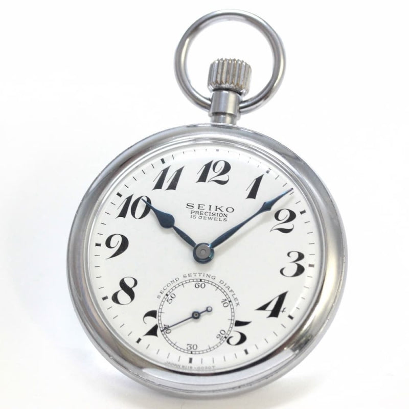 昭和の19セイコー鉄道時計/15石/ダイアフレックス/19seiko-1166