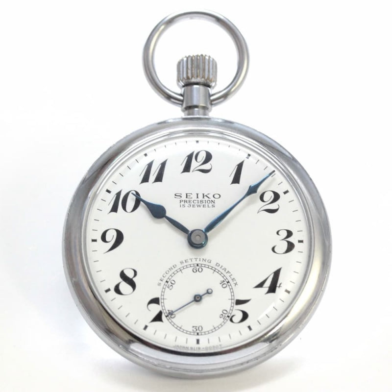 昭和の19セイコー鉄道時計/15石/ダイアフレックス/19seiko-1166