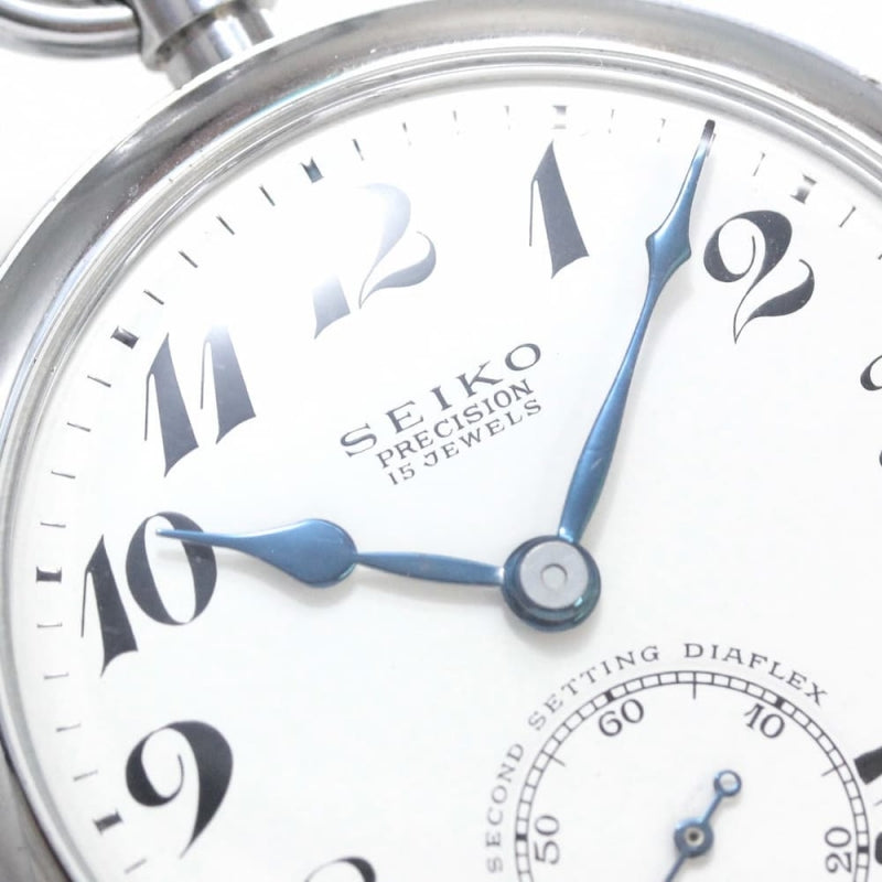 昭和の19セイコー鉄道時計/15石/ダイアフレックス/19seiko-1166
