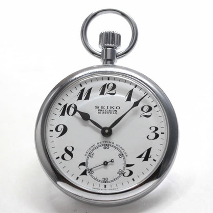 昭和の19セイコー鉄道時計/15石/ダイアフレックス/絶版時計/19seiko-1182