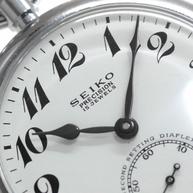 昭和の19セイコー鉄道時計/15石/ダイアフレックス/絶版時計/19seiko-1182