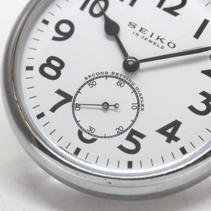 昭和の24型セイコー標準時計/15石/ダイアフレックス/19seiko-1294