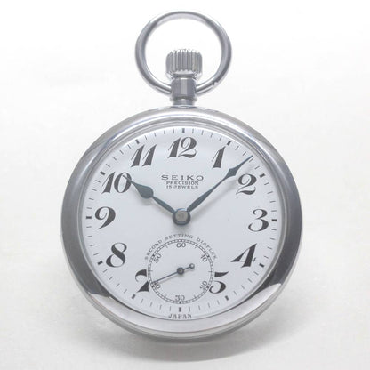 昭和の19セイコー鉄道時計/15石/ダイアフレックス/19seiko-1303