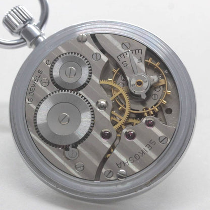 昭和の19セイコー鉄道時計/15石/ダイアフレックス/19seiko-1303