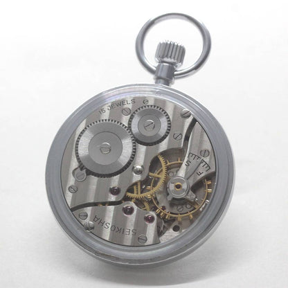 昭和の19セイコー鉄道時計/15石/ダイアフレックス/19seiko-1303
