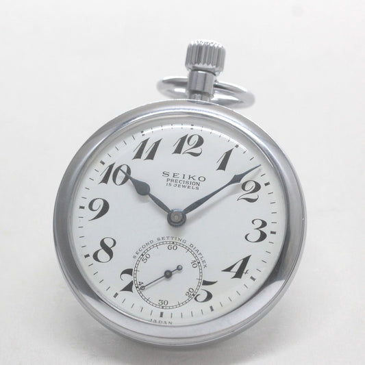 昭和の19セイコー鉄道時計/15石/ダイアフレックス/19seiko-1310