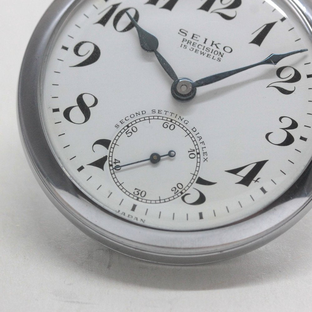昭和の19セイコー鉄道時計/15石/ダイアフレックス/19seiko-1310