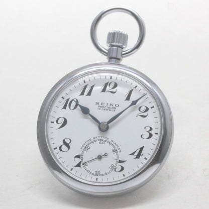 昭和の19セイコー鉄道時計/15石/ダイアフレックス/19seiko-1312