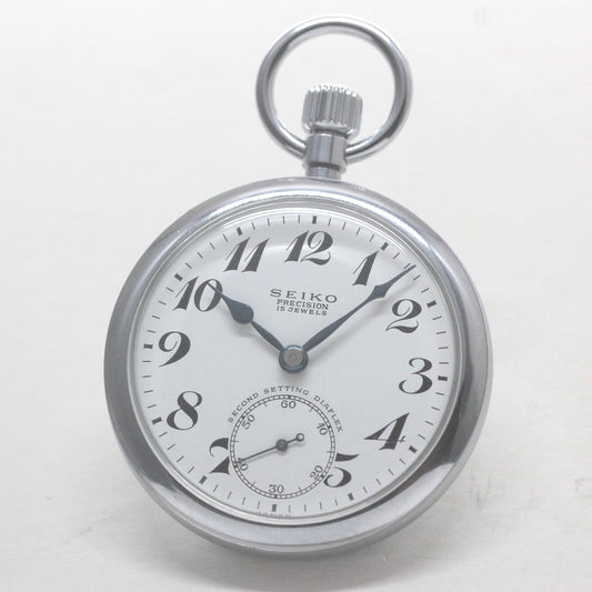 昭和の19セイコー鉄道時計/15石/ダイアフレックス/19seiko-1312