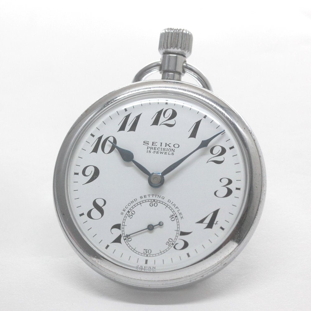 高山本線 記念刻印あり・稼働】 SEIKO セイコー 懐中時計 鉄道時計