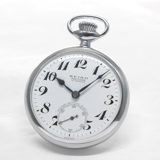 昭和の19セイコー鉄道時計/15石/ダイアフレックス