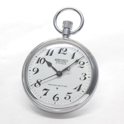 19セイコー プレシジョン 懐中時計 / 19セイコー/昭49　379　国鉄静局/ 21石 / 絶版時計 /19seiko-1325