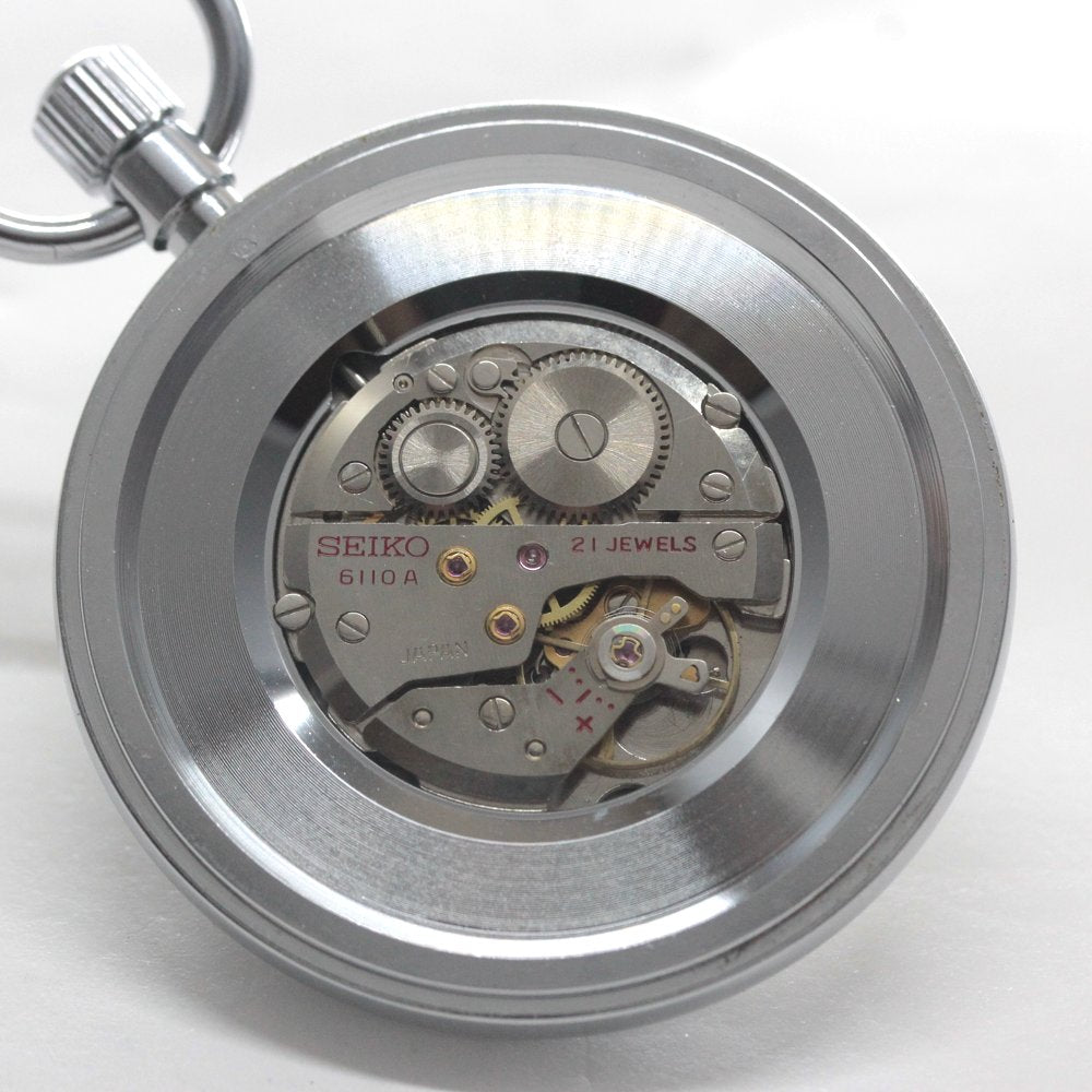 19セイコー プレシジョン 懐中時計 / 19セイコー/昭49　379　国鉄静局/ 21石 / 絶版時計 /19seiko-1325