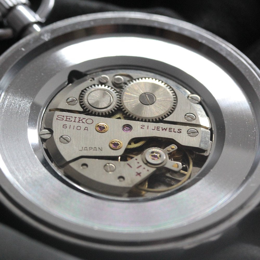 19セイコー プレシジョン 懐中時計 / 19セイコー/昭49　379　国鉄静局/ 21石 / 絶版時計 /19seiko-1325