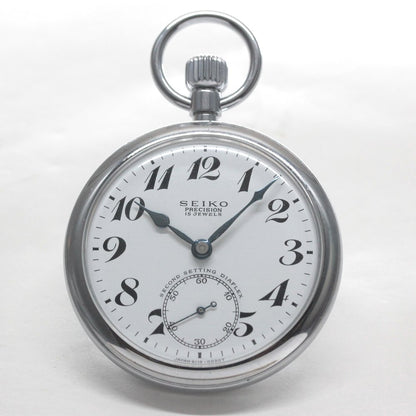 19セイコー プレシジョン 懐中時計 / 19セイコー/昭41　1067　東鉄/15石 / 絶版時計 /19seiko-1330