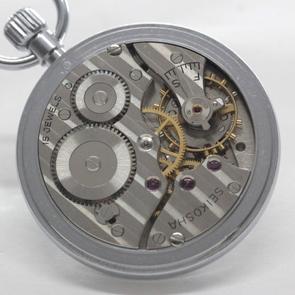 19セイコー プレシジョン 懐中時計 / 19セイコー/昭41　1067　東鉄/15石 / 絶版時計 /19seiko-1330