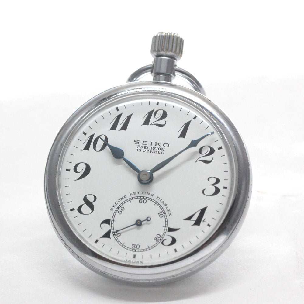 19セイコー プレシジョン 懐中時計 / 19セイコー/昭41 中支店282 国鉄