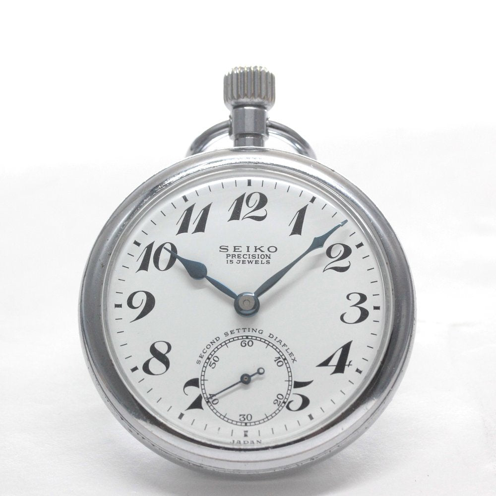 19セイコー プレシジョン 懐中時計 / 19セイコー/昭41 中支店282 国鉄