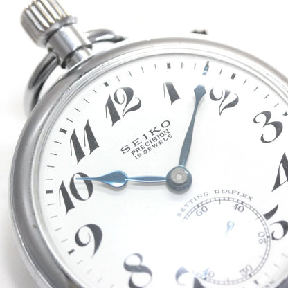19セイコー プレシジョン 懐中時計 / 19セイコー/昭41　中支店282　国鉄/15石 / 絶版時計 /19seiko-1331