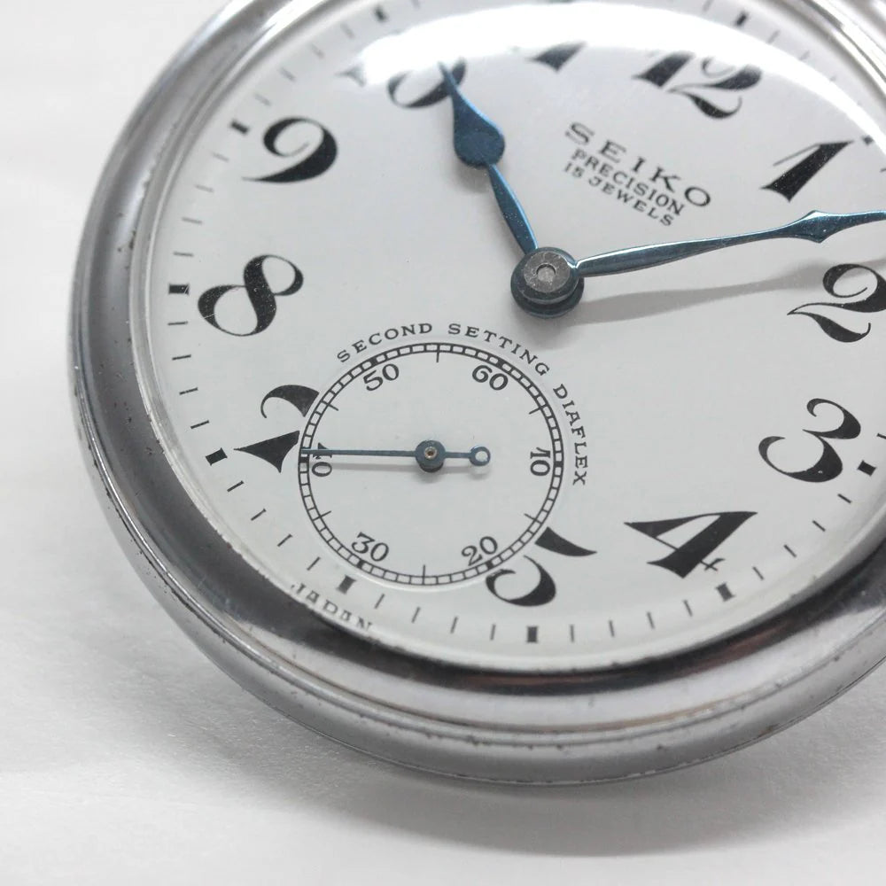 19セイコー プレシジョン 懐中時計 / 19セイコー/昭41　中支店282　国鉄/15石 / 絶版時計 /19seiko-1331