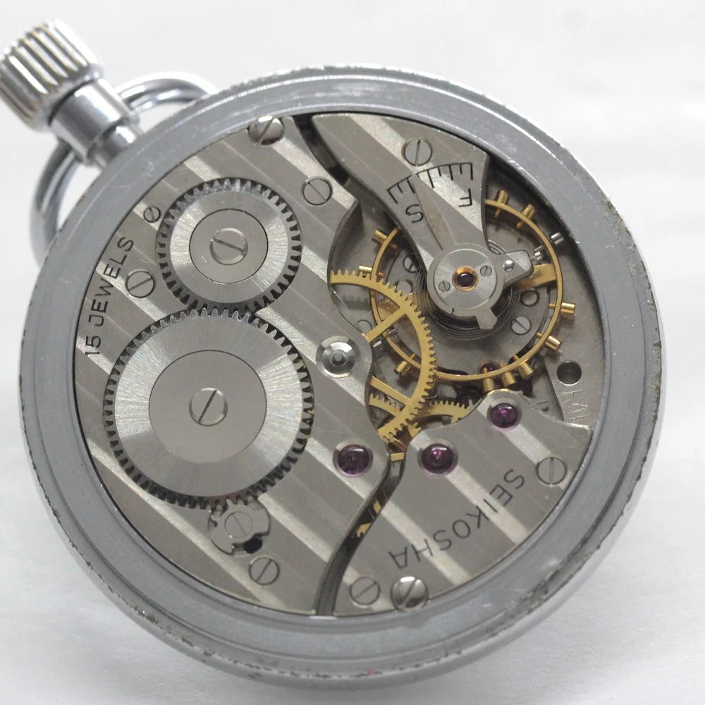 19セイコー プレシジョン 懐中時計 / 19セイコー/昭41　中支店282　国鉄/15石 / 絶版時計 /19seiko-1331