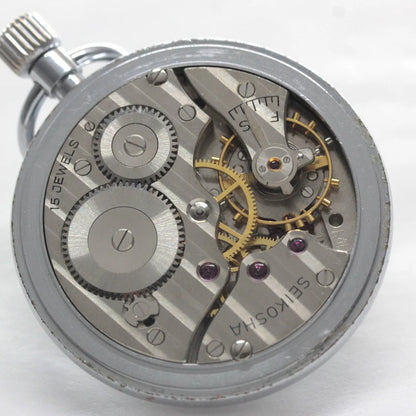 19セイコー プレシジョン 懐中時計 / 19セイコー/昭41　中支店282　国鉄/15石 / 絶版時計 /19seiko-1331