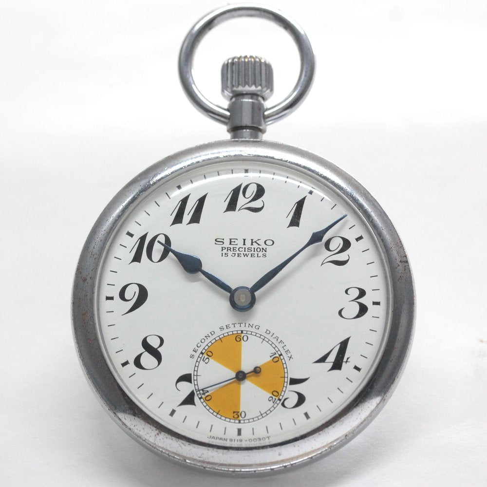 19セイコー プレシジョン 懐中時計 /日本電信電話公社　69-0146/ 15石 　/　絶版時計 /19seiko-1333