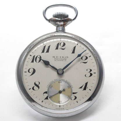 19セイコー プレシジョン 懐中時計  /日本電信電話公社　昭和37年/   15石 　/　絶版時計 /19seiko-1335