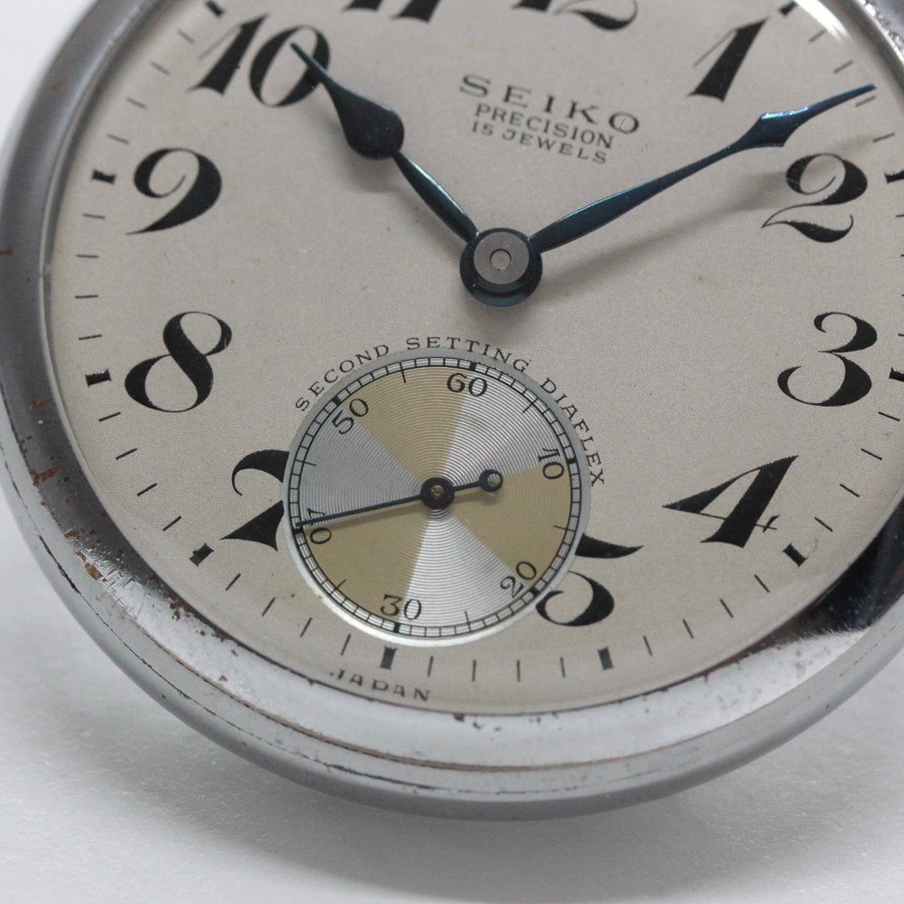 19セイコー プレシジョン 懐中時計  /日本電信電話公社　昭和37年/   15石 　/　絶版時計 /19seiko-1335