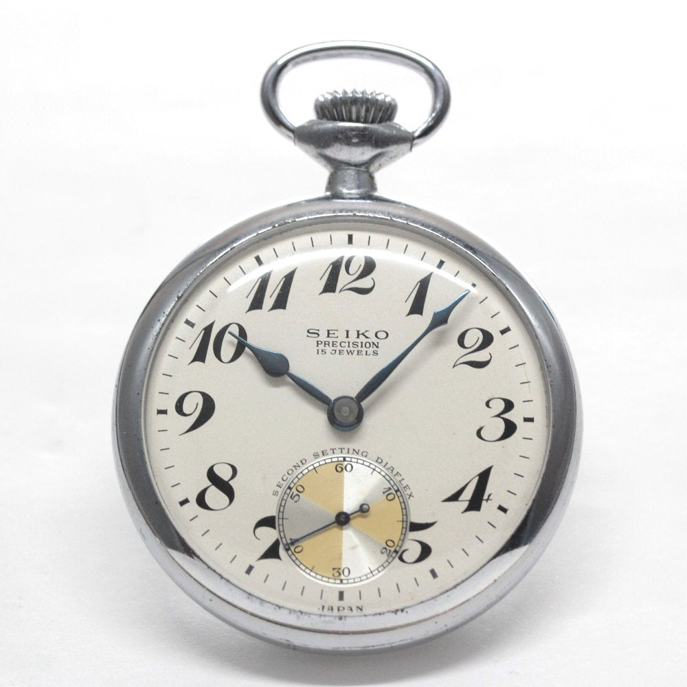 19セイコー プレシジョン 懐中時計  /日本電信電話公社　昭和35年/   15石 　/　絶版時計 /19seiko-1340