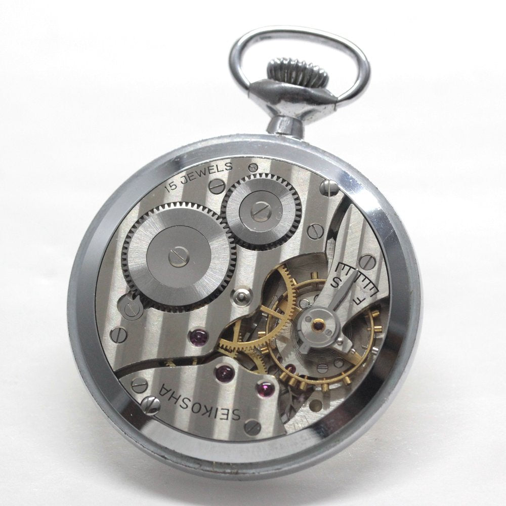 19セイコー プレシジョン 懐中時計  /日本電信電話公社　昭和35年/   15石 　/　絶版時計 /19seiko-1340