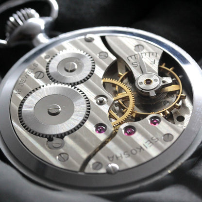 19セイコー プレシジョン 懐中時計  /日本電信電話公社　昭和35年/   15石 　/　絶版時計 /19seiko-1340